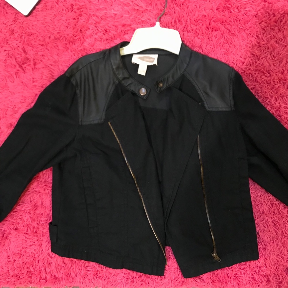 Forever 21 faux leather jacket